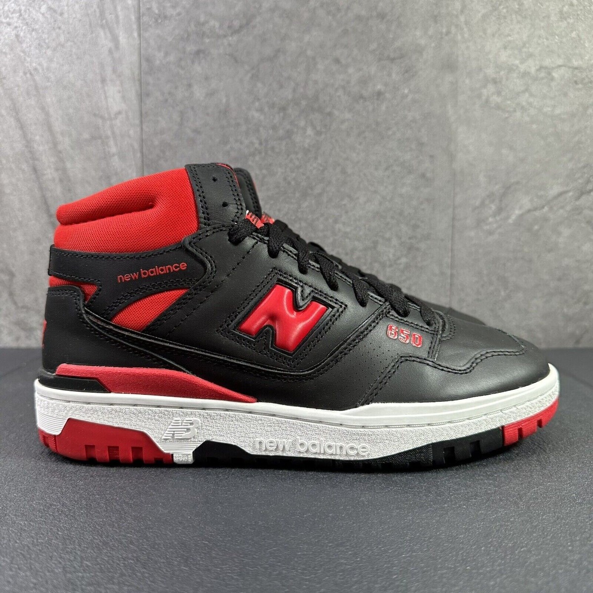 New Balance 650 Black and Red Sneakers New Balance 650 R Br Black|Red High & Midtop New Balance main image 4
