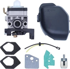 Carburetor Air Filter Cover Assy Fit Honda GX25 GX25NT HHT25S w Fuel Filter Line