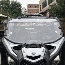 Scratch Resistant Full Windshield Tough PC For Can-Am Maverick X3 /Max 2017-2025