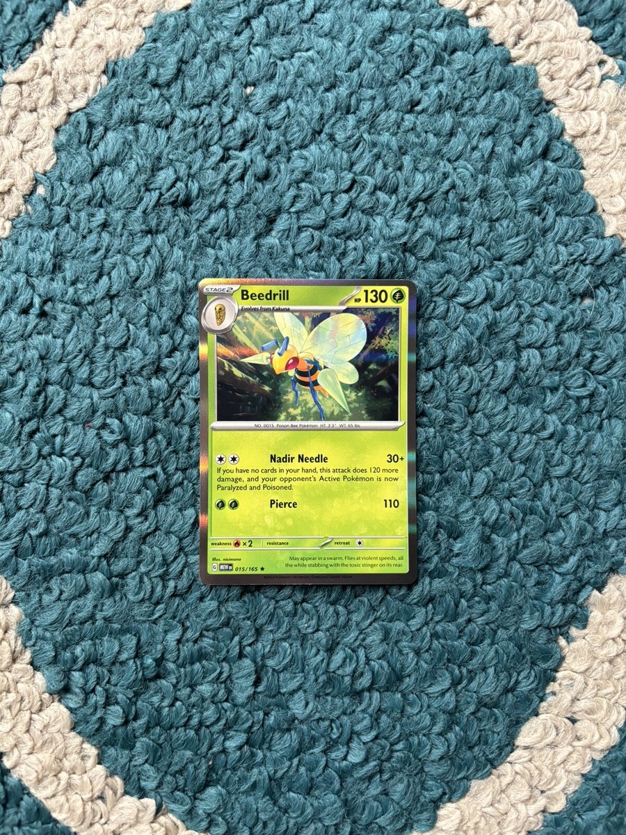 BEEDRILL 015/165 Scarlet & Violet 151 Set - Pokémon HOLO RARE Card