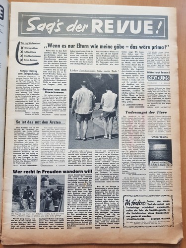 REVUE Illustrierte , Zeitschrift von 1959 / Nr. 1 - 52 zum Aussuchen - Picture 249 of 420