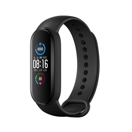 XIAOMI Mi Smart Band 5 Fitness Orologio Braccialetto Contapassi Attività  Sonno | eBay