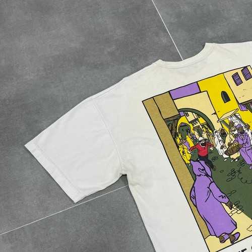Vintage The Adventures Of Tintin The Crab with The Golden Claws T-Shirt Size M - Picture 16 of 24