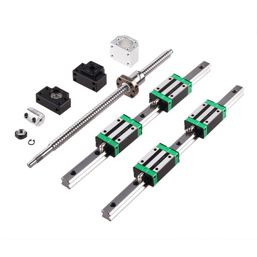 Linear Guide Rail HGR20 2PCS 200mm~1700mm&BallScrew SFU1605 BK/BF12 Set CNC - Picture 6 of 12