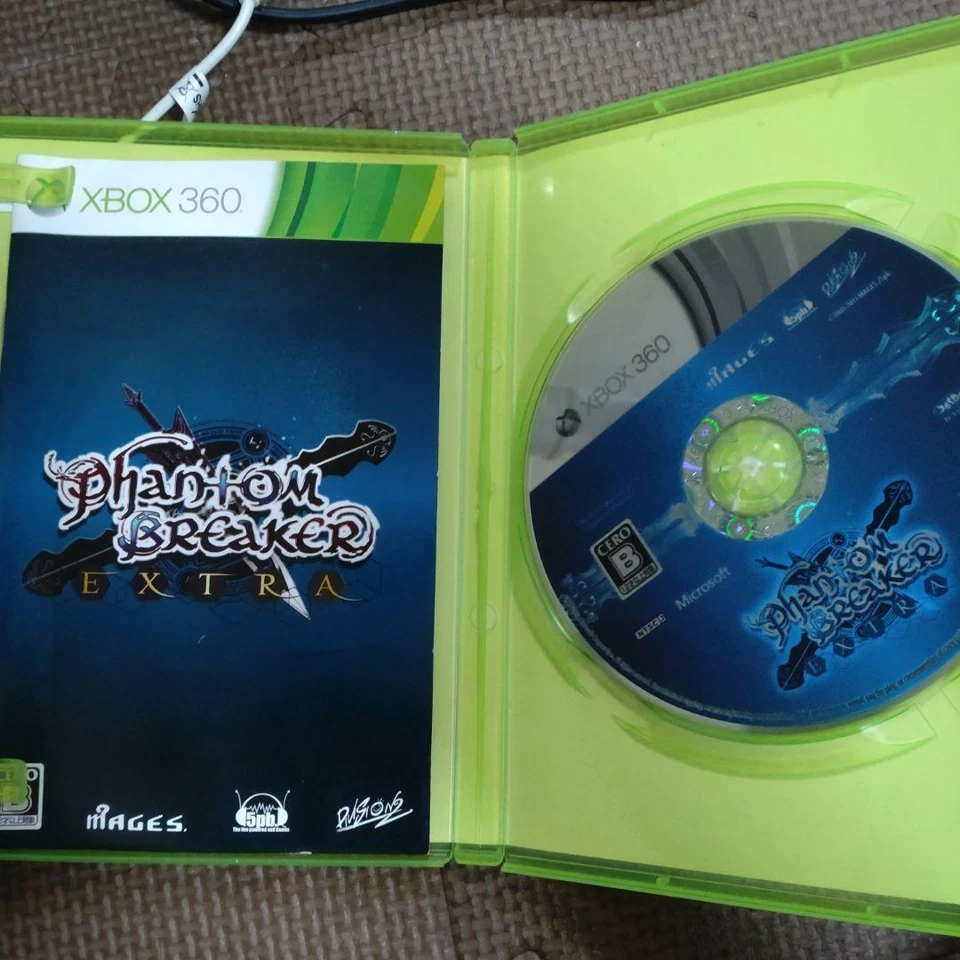 Phantom Breaker Extra Microsoft Xbox 360 Boxed Manual 2013 Japan import - Image 2 of 3