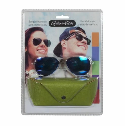 Occhiali da sole vintage verde