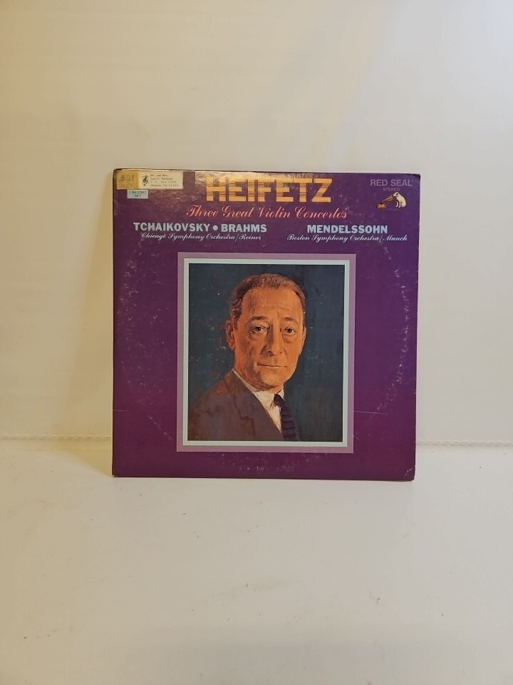 Jascha Heifetz ヴィオリン協奏曲 '60s ビンテージLP Jascha Heifetz ヴィオリン協奏曲 '60s ビンテージLP