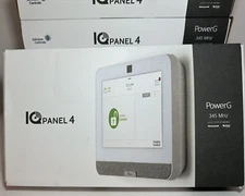 QOLSYS iQ4 iQP4003 Panel 4 ALARM SYSTEM PowerG LTE 2GIG HONEYWELL 345 MHz VRZN