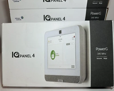 QOLSYS iQ4 iQP4003 Panel 4 ALARM SYSTEM PowerG LTE 2GIG HONEYWELL 345 MHz VRZN
