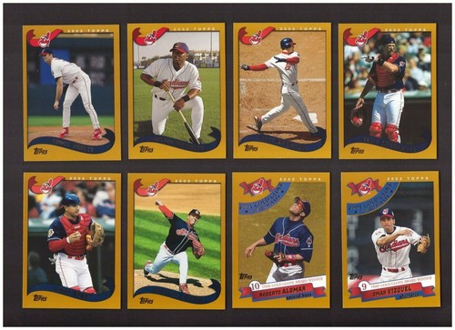 2002 Topps CLEVELAND INDIANS Team Set 28 Cards - Picture 4 of 4
