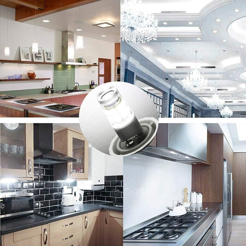 SSQY G8 LED Light Bulb, G8 GY8.6 Bi-Pin Base, 3W 120V 20W 35W Halogen Replacemen