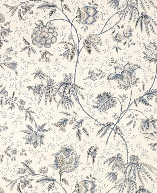 Tela Cortina Ralph Lauren 'PILAR POINT FLORAL - ROCÍO' 3,4 METROS - 100% LINO Foto 2 de 4