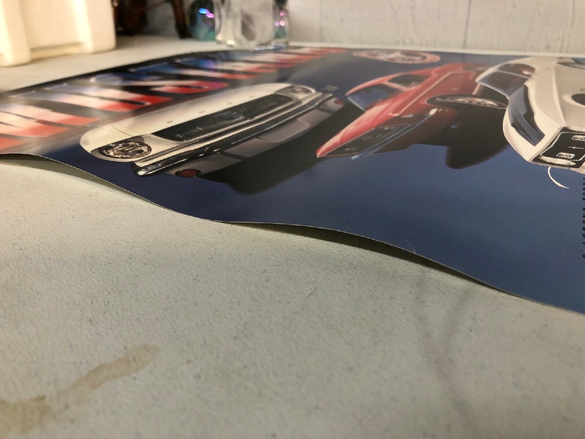 Ford Mustang 1964-1994 A Legend Turns Thirty Car Poster 26