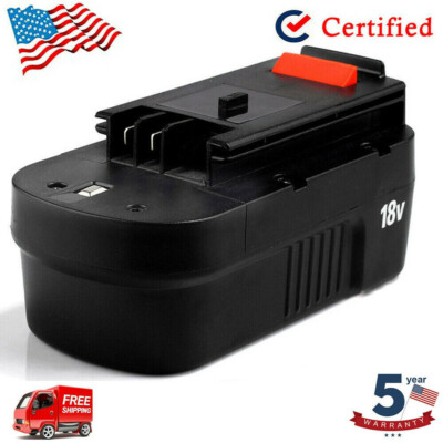 NEW For Black & Decker HPB18 18 Volt 4800mAh Battery HPB18-OPE 244760-00