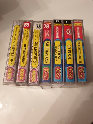 Kixx Spiele - ZX Spectrum 48k 128k Spiele - Auswählen & Auswählen - Multi Listing