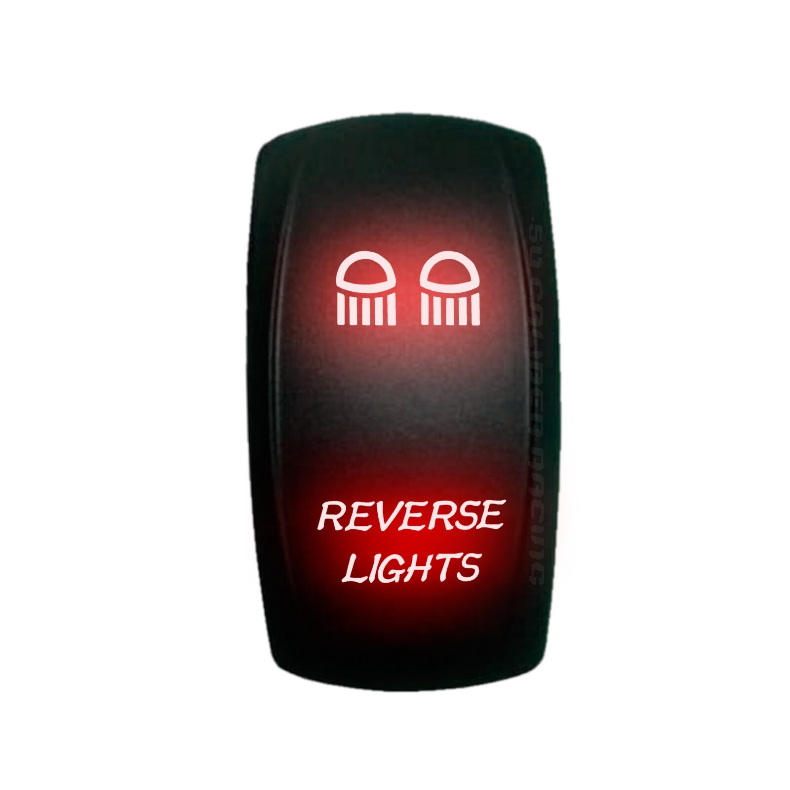 LED Illuminated Rocker Switch Reverse Lights UTV RZR Teryx Maverick X3