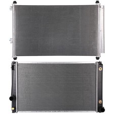 Radiator & AC Condenser Cooling Kit For 2006 2007-2012 Toyota RAV4 2.5L 3.5L