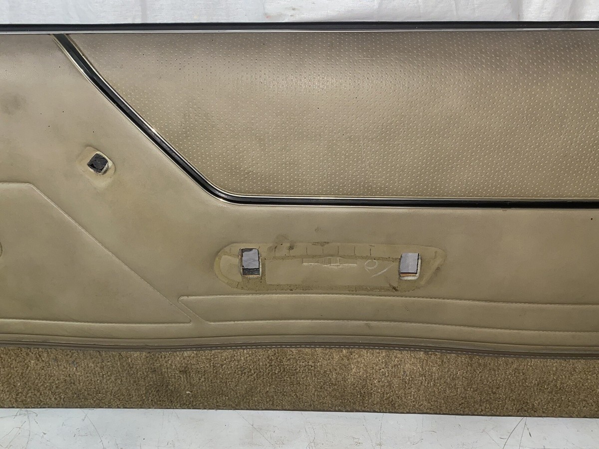 1980–1986 Ford Mustang mercury Capri tan door panels Cards beige