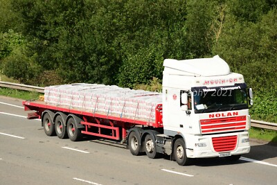 Truck Photo 12x8 - DAF XF - Nolan Transport - YY60 EZP
