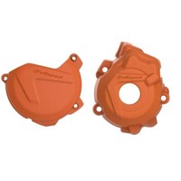 Polisport Kupplungs/ZüNdungsdeckelschutz KTM SX-F 250/350 13-15, Orange