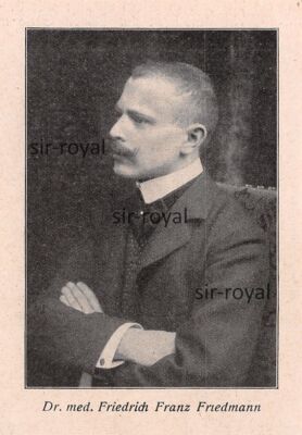 Friedrich Franz Friedmann - 1913 - Historische Aufnahme ~7x10cm