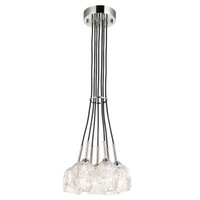Elstead Rubin Led Kronleuchter G9 7-Fach Poliertes Nickel