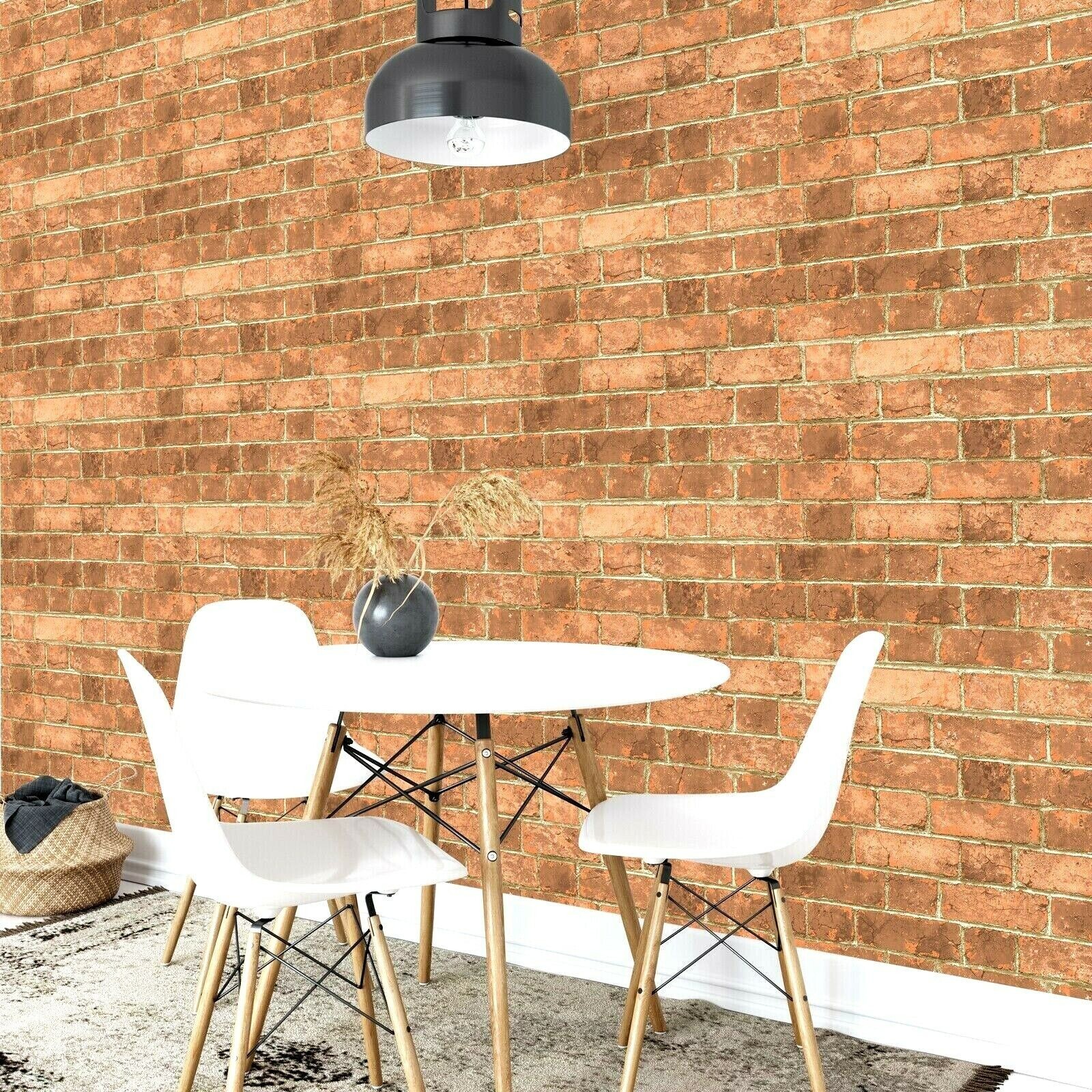 3D Red Brick Wall 46 Wall Murals