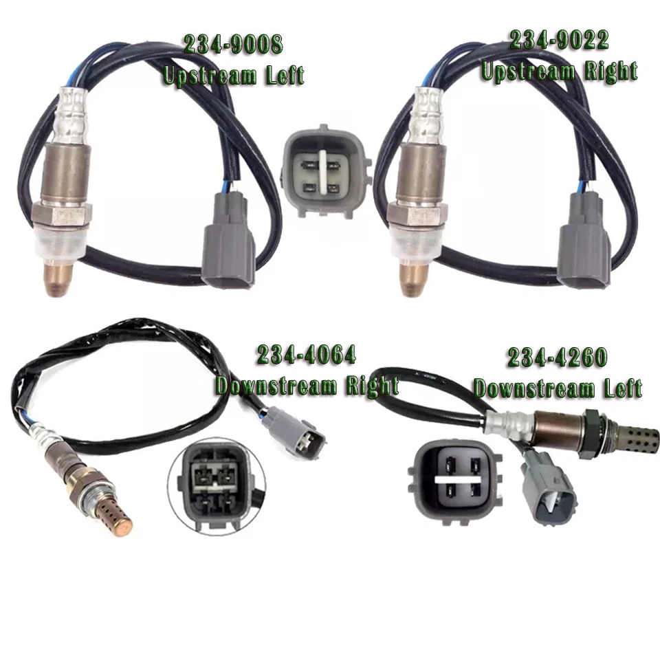 NOVO 4x Sensores de Oxigênio para Lexus ES350 Toyota Camry 3.5L V6 2008-2011 Superior+Abaixo - Imagem 3 de 4