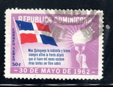 DOMINICAN REPUBLIC  STAMPS  USED LOT 579CF