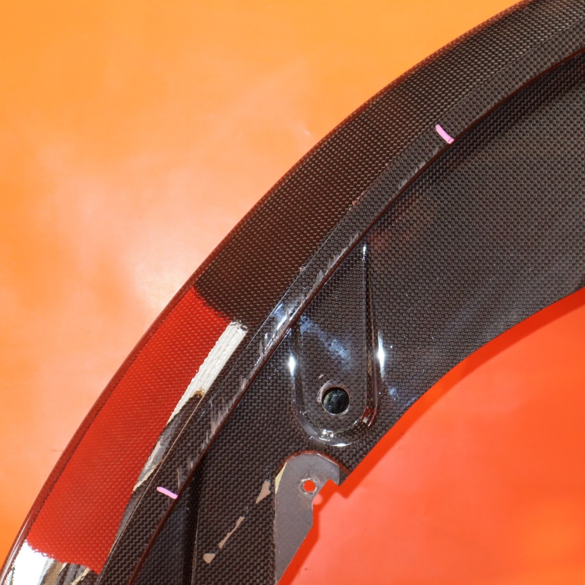 FERRARI MONZA FRONT SPOILER CARBON FIBER 2019 2020 883463 OEM