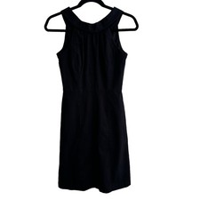 White House Black Market Sleeveless Stretch Cotton Short Cocktail Dress Size 0