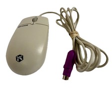 Microsoft Gateway IntelliMouse 1.2A PS/2 Compatible Wired Ball Mouse - Vintage