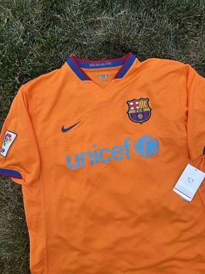 Nike Barcelona 2006/2007 Away Jersey - Xavi #6 - Large | eBay