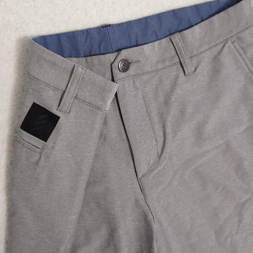 Adidas Pantalone Uomo 34x34 (Misura 34x30) Grigio Joggers Adicross Conico Elasticizzato
