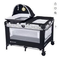 Baby Trend Hidden Jungle Trio Playard With Snooze Pod And Flip Over Changer