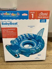 Swim School Sharkie Glitter 32" Baby Boat Level 1 for 6-18 months