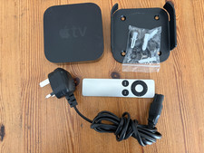 Apple TV A1469 (3rd generation) - Good condition &ndash; Remote, Power Cable & Bracket