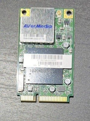HP 594507-001 AverMedia TouchSmart 200 300 600 Mini-PCIe Hybrid TV Tuner used