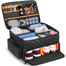 2 Layer Golf Trunk Organizer, Golf Car Storage Organizer with Individual Vent...