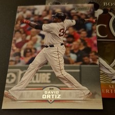 David Ortiz Boston Red Sox 2025 2-Card Lot Topps Stadium Club Panini Select #9