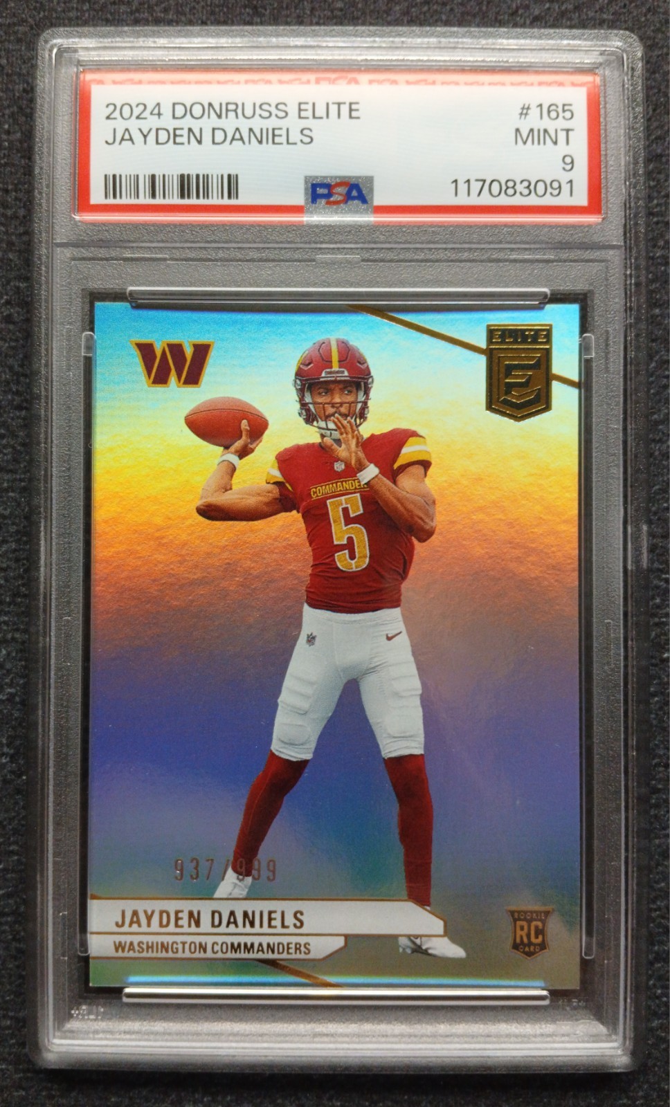 2024 Panini Donruss Elite - Rookies Jayden Daniels #165 /999 (RC)