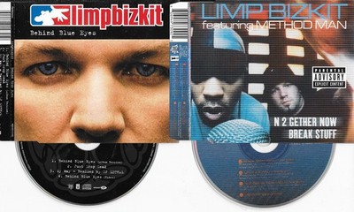 2 x Limp Bizkit -  Break Stuff N 2 gether now + behind blue eyes - CD s