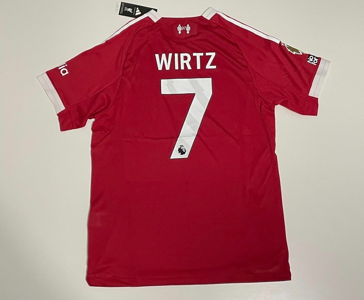 adidas 25/26 WIRTZ リバプール 7 番ジャージ L adidas 25/26 WIRTZ リバプール 7 番ジャージ L - メルカリ