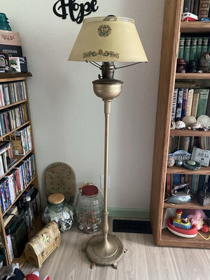 #ad HUNTERS FIND Aladdin FLOOR amp; TABLE Lamp 1920’s 1940#x27;s $262.50