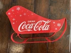 COCA COLA Vintage Christmas Sleigh