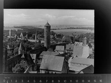 30010116 - 8803 Rothenburg defensive corridor with defensive towers Ansbach LKR