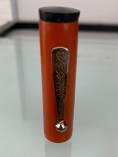 Big Red Top Cap & (M) on Clip Made In USA N771