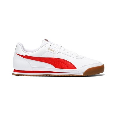 PUMA Turino Ii Lace Up  Mens White Sneakers Casual Shoes 39745221