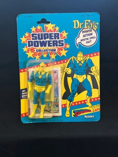 DC Comics Dr. Fate 1985 Kenner Super Powers Action Figure SEALED