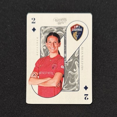 2025 Parkside NWSL Beachwood Ryan Williams Playing Cards NC Courage FC